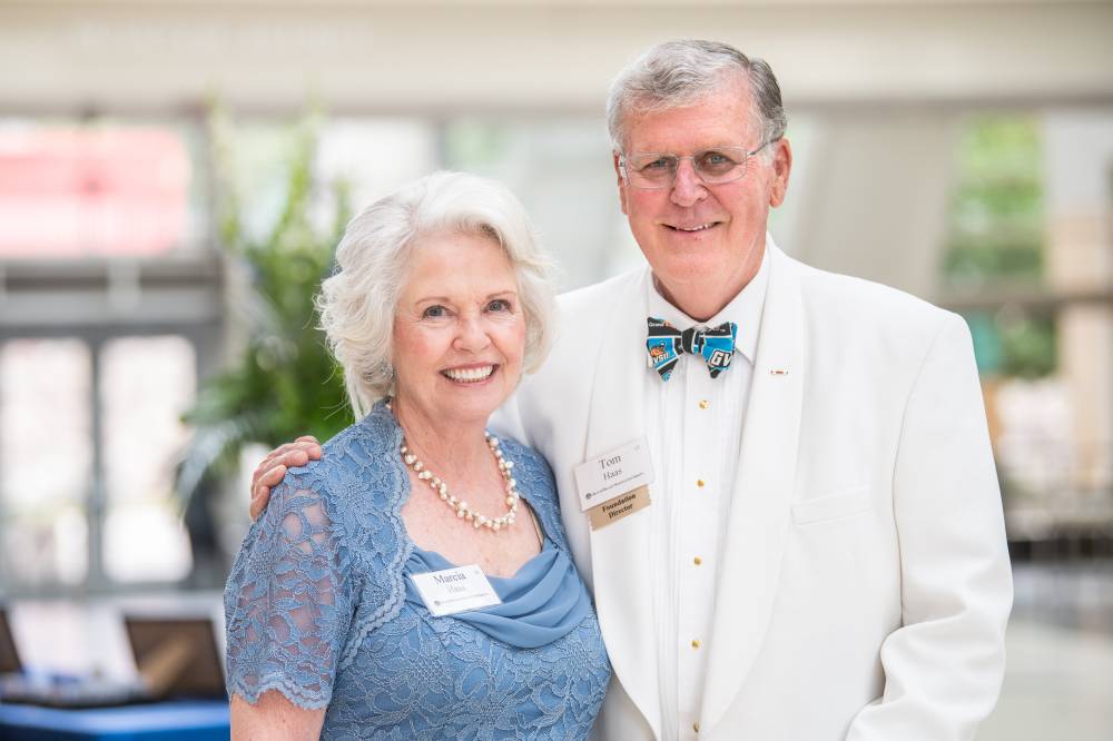 Tom and Marcia Haas
